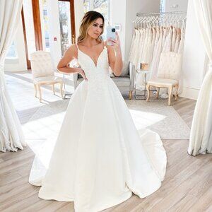 Stella York 7048 Wedding Gown Size 14 NEW
